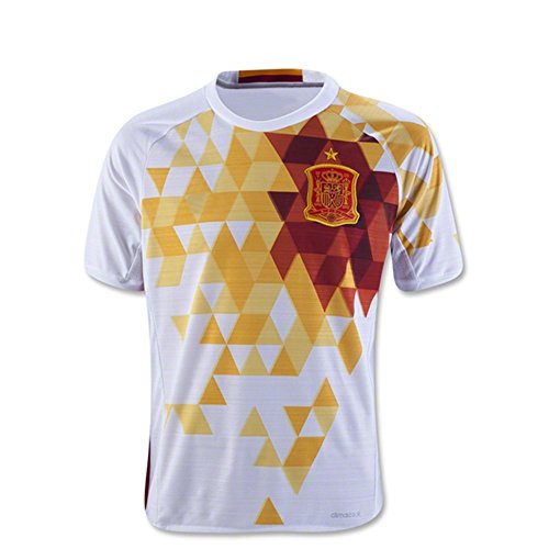 8997243430140 - 2016 2017 SPAIN AWAY FOOTBALL SOCCER JERSEY IN YOUTH KID CHILDREN IN WHITE