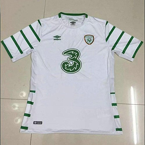 8997243434971 - SUPER HOT 2016 2017 REPUBLIC OF IRELAND AWAY FOOTBALL SOCCER JERSEY IN WHITE