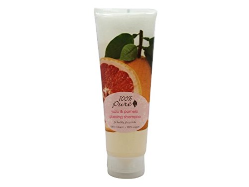 8997380077840 - 100% PURE: YUZU AND POMELO GLOSSING SHAMPOO, 8 OZ, PURIFIES, UNCLOGS PORES, STIMULATE CIRCULATION AND HELPS ALLEVIATE DRYNESS, ITCHING AND FLAKING USING AN ALL NATURAL, ORGANIC FORMULA