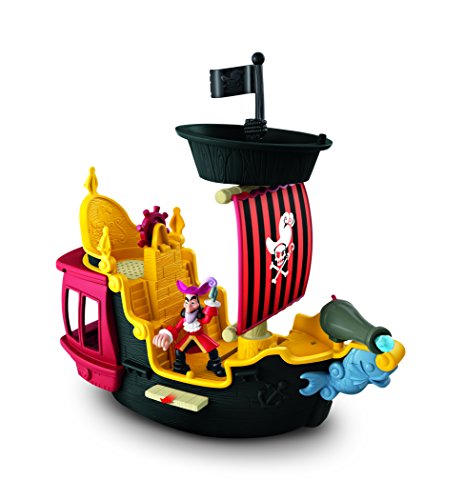 0899998703174 - FISHER-PRICE DISNEY'S JAKE AND THE NEVER LAND PIRATES HOOK'S JOLLY ROGER PIRATE SHIP