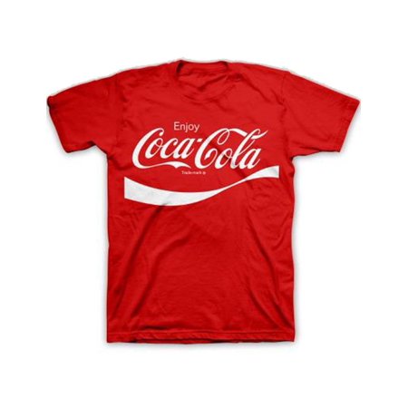 0900002921269 - COCA COLA CLASSIC COKE MEN'S RED T-SHIRT L