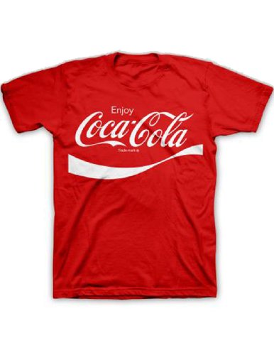 0900002921276 - COCA COLA CLASSIC COKE MEN'S RED T-SHIRT XL