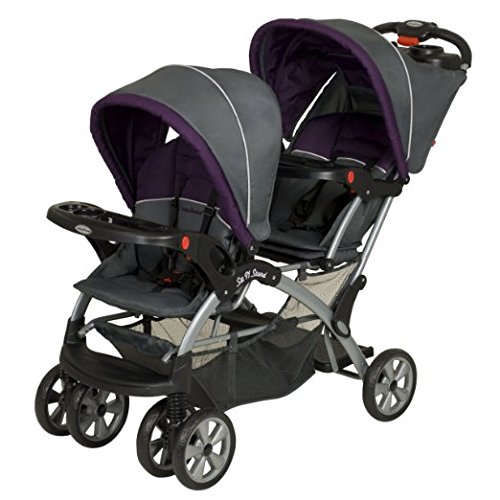 0090014012946 - BABY TREND SIT N STAND DOUBLE STROLLER, ELIXER