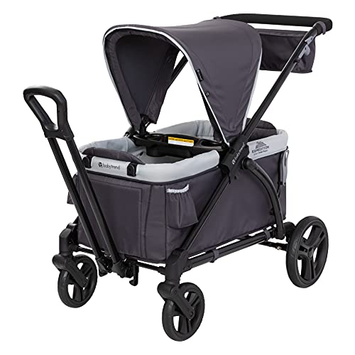 0090014033187 - BABY TREND EXPEDITION 2-IN-1 STROLLER WAGON, LIBERTY MIDNIGHT