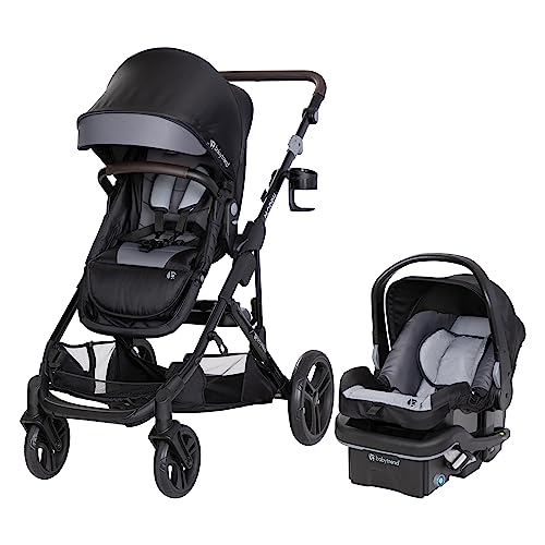 0090014035112 - BABY TREND MORPH SINGLE TO DOUBLE MODULAR TRAVEL SYSTEM, DASH BLACK
