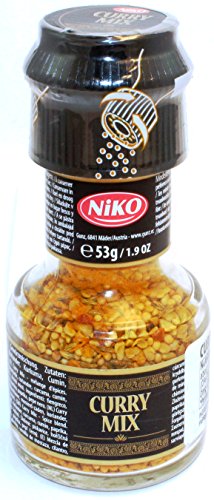 9002859049149 - NIKO CURRY MIX IN A GLASS GRINDER 35G (6 PACK)
