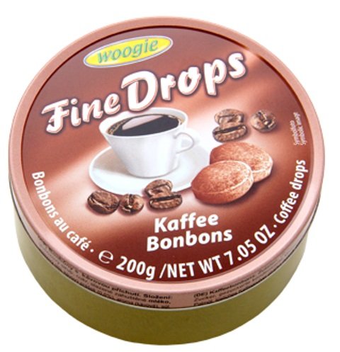 9002859066047 - WOOGIE FINE DROPS COFFEE CANDIES 200G