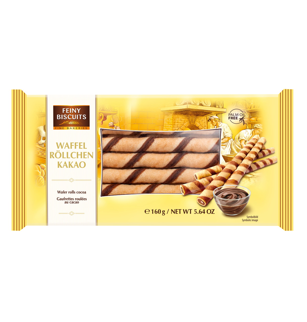 9002859076510 - WAFER FEINY-BISCUIT 160G CHOC.