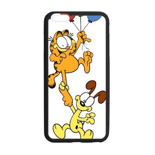 9003427783816 - IPHONE 6/6S CASE,BLACK/WHITE SIDES,CLASSIC STYLE+CUSTOMZIE UNIQUE DESIGN IPHONE 6S CASES ,TPU RUBBER IPHONE 6/6S,GARFIELD 6S COVER