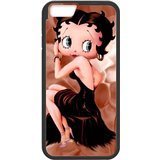 9003427851393 - CASE FOR IPHONE 6(5.5INCH)AND IPHONE 6S PLUS, 6S PLUS COVER,BLACK/WHITE SIDES,HIGN QUALITY RUBBER IPHONE6 PLUS CASES ,BETTY BOOP 6S PLUS COVER