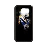 9008115826387 - FASHION FESTIVAL GIFTS SPORTS M-08 NFL SAN DIEGOCHARGERS BLACK PRINT WITH HARD SHELL CASE FOR SAMSUNG GALAXY S6
