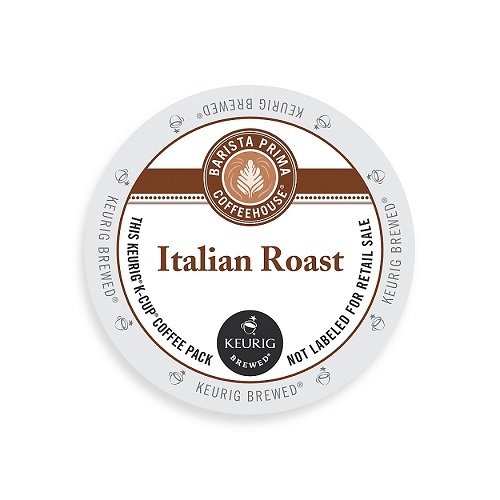 9008983009370 - BARISTA PRIMA COFFEEHOUSE DARK ROAST EXTRA BOLD K-CUP FOR KEURIG BREWERS, ITALIA