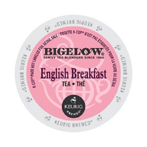 9008983010758 - BIGELOW K-CUP PORTION PACK FOR KEURIG BREWERS, ENGLISH BREAKFAST TEA, 24 COUNT