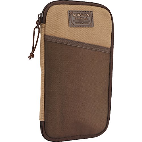 9009520056154 - BURTON CO PILOT TRAVEL CASE DOCUMENT HOLDER ONE SIZE BEAGLE BROWN WAXED CANVAS