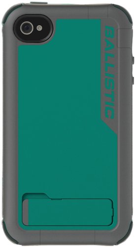 0900999000749 - BALLISTIC EV0890-M125 EVERY1 CASE FOR IPHONE 4/4S - 1 PACK - RETAIL PACKAGING - GRAY/GREEN