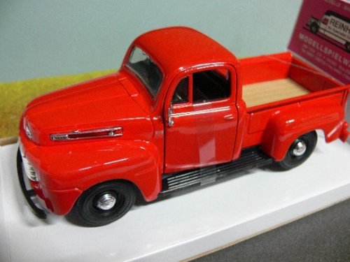 0090159319351 - 1948 FORD F-1 PICKUP RED DIECAST CAR MODEL 1:25
