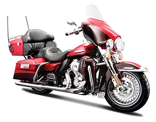 0090159323235 - 2013 HARLEY DAVIDSON FLHTK ELECTRA GLIDE ULTRA LIMITED RED BIKE MOTORCYCLE 1/12 BY MAISTO 32323