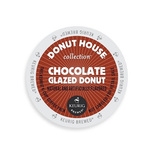 9020400090259 - DONUT HOUSE COLLECTION LIGHT ROAST K-CUP FOR KEURIG BREWERS, CHOCOLATE GLAZED DONUT COFFEE (PACK OF 96)