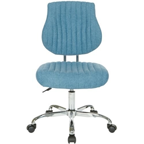 0090234503583 - OSP HOME FURNISHINGS - SUNNYDALE 5-POINTED STAR OFFICE CHAIR - SKY