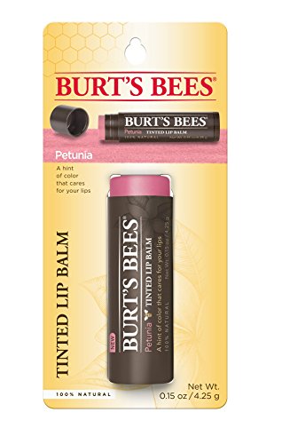 9024721342103 - BURT'S BEES TINTED LIP BALM, PETUNIA, 0.045 POUND