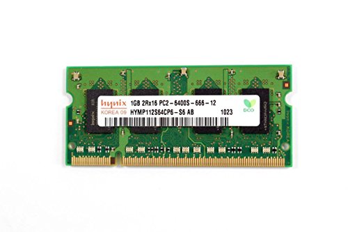 0000090374517 - HYNIX 1GB DDR2 SODIMM 2RX16 PC2-6400S-666-12 LAPTOP RAM MEMORY