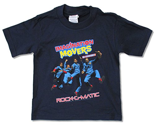 0903747339900 - YOUTH IMAGINATION MOVERS ROCK-O-MATIC CONCERT 2012 NAVY BLUE T-SHIRT (3T)