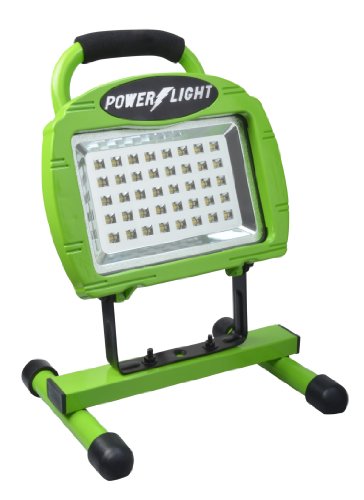 0905296132490 - DESIGNERS EDGE L1324 ECO-ZONE 40-LED HIGH INTENSITY PORTABLE WORK LIGHT WITH 3-F