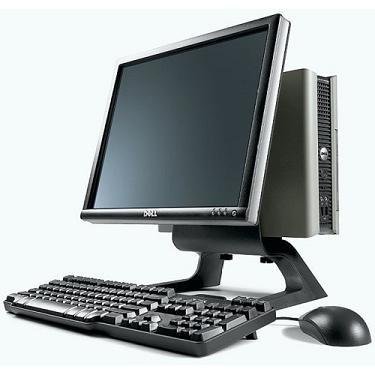 0091037720627 - DELL OPTIPLEX 755 ALL-IN-ONE DESKTOP WITH INTEL CORE2DUO@2.66GHZ, 2GB RAM, 320GB HD AND LICENSED WINDOWS 7 FROM A MICROSOFT AUTHORIZED REFURBISHER PAIRED WITH A DELL ULTRASHARP 1708FP 17 LCD MONITOR