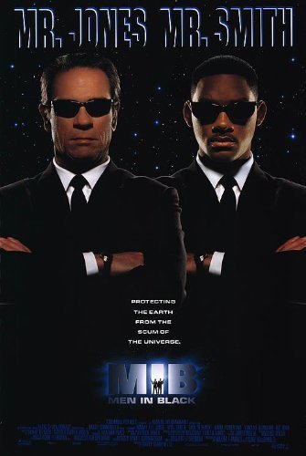 9119649039850 - CUSTOM MEN IN BLACK MOVIE WILL SMITH TOMMY LEE JONES HOME DECOR STICKER WALL ART PRINT POSTER 20X30 INCHES