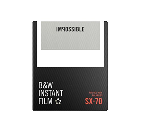 9120066085139 - IMPOSSIBLE PRD-4513 BLACK & WHITE INSTANT FILM (CLASSIC WHITE FRAME) FOR POLAROI