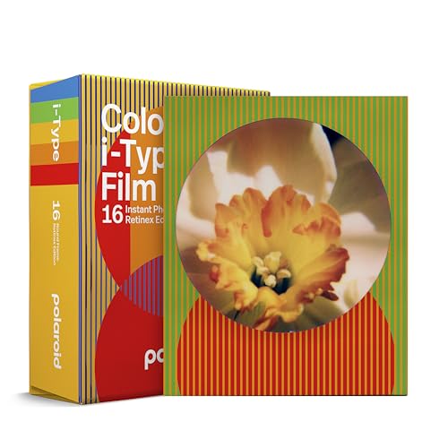 9120096775604 - POLAROID COLOR I-TYPE FILM - RETINEX EDITION ROUND FRAME - DOUBLE PACK (16 PHOTOS)