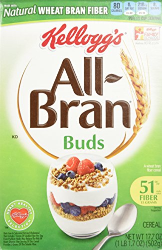 0091201002771 - KELLOGG'S ALL BRAN BUDS CEREAL, 17.7 OZ (PACK OF 4)