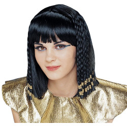 0091346690017 - QUEEN OF THE NILE-DELUXE CLEOPATRA WIG ONE-SIZE