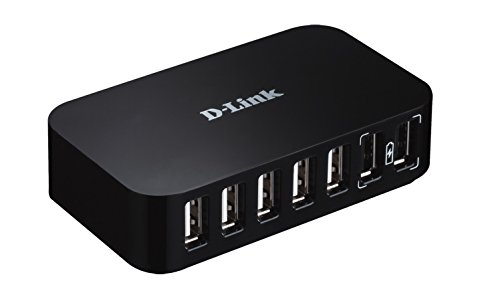 9154403168407 - D-LINK HI-SPEED USB 2.0 7-PORT POWERED HUB (DUB-H7)