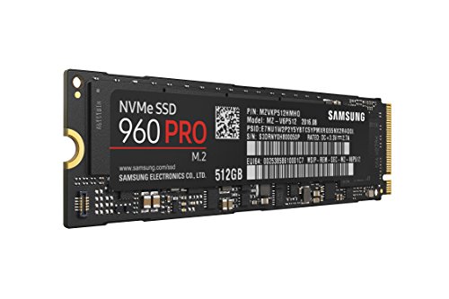 9154403845100 - SAMSUNG 960 PRO SERIES - 512GB PCIE NVME - M.2 INTERNAL SSD (MZ-V6P512BW)