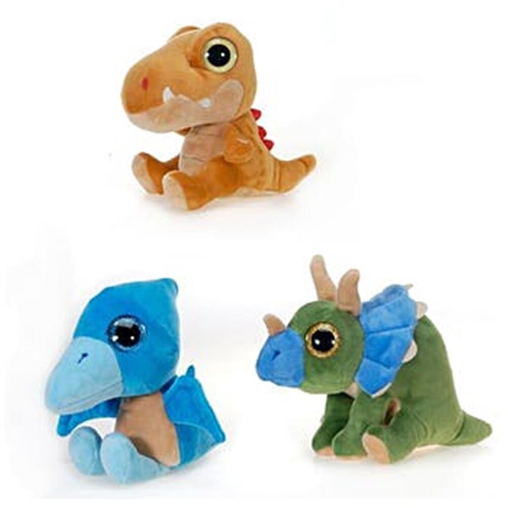 0009167176658 - DDI 2284642 6 IN. 3 ASSORTED BB BABY DINOSAURS - BROWN T-REX, GREEN - CASE OF 36