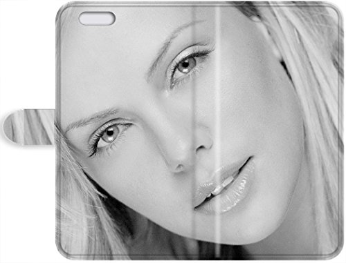 9190246669695 - CHRISTMAS GIFTS PROTECTIVE STYLISH LEATHER CASE CHARLIZE THERON IPHONE 7