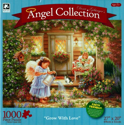 0092145170649 - DONA GELSINGER'S ANGEL COLLECTION JIGZAW PUZZLE - GROW WITH LOVE
