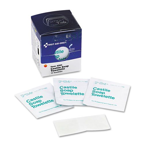 0092265040044 - CASTILE SOAP TOWELETTES 10 BOX