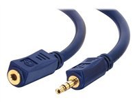 0092281808383 - C2G / CABLES TO GO 40608 VELOCITY M/F STEREO AUDIO EXTENSION CABLE (6 FEET, BLUE)
