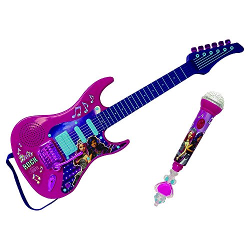 0092298924717 - BARBIE ROCK 'N ROYAL MOVIE TOY ELECTRIC GUITAR WITH MICROPHONE