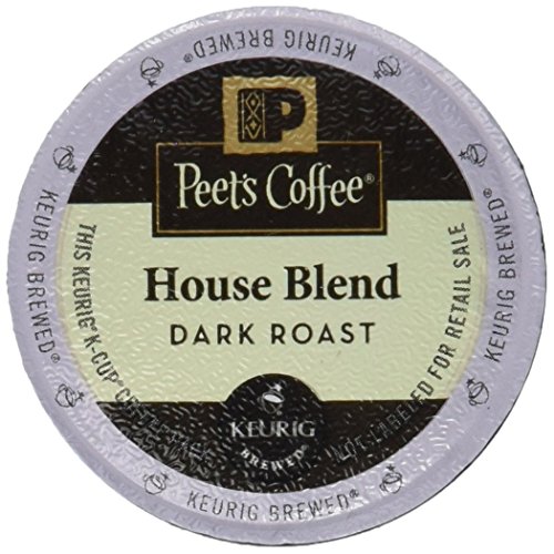 0092516392526 - PEET'S COFFEE K-CUP PACK HOUSE BLEND, 10 COUNT (PACK OF 6)