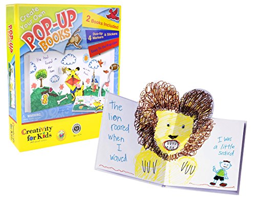 0092633109304 - CREATIVITY FOR KIDS CREATE YOUR OWN POP-UP BOOKS - MAKES 2 BOOKS - TEACHES BENEFICIAL SKILLS - INCLUDES STORY IDEAS - FOR AGES 7 AND UP