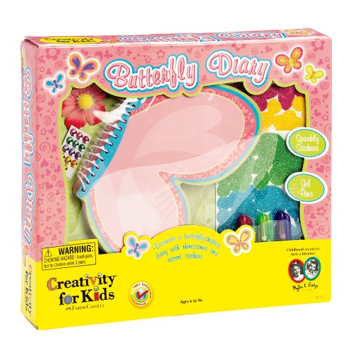 0092633110706 - CREATIVITY FOR KIDS BUTTERFLY DIARY