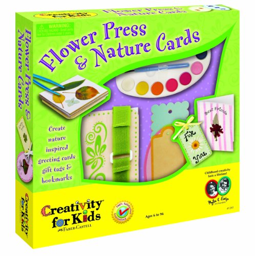 0092633124109 - CREATIVITY FOR KIDS MINI FLOWER PRESS AND NATURE CARDS