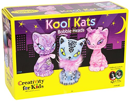 0092633139509 - CREATIVITY FOR KIDS KOOL KATS BOBBLE HEAD