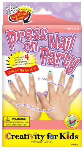 0092633148204 - CREATIVITY FOR KIDS PRESS ON NAIL PARTY