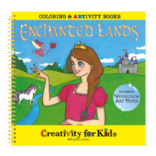 0092633900468 - ENCHANTED LANDS ARTIVITY BOOK FROM CREATIVITY FOR KIDS