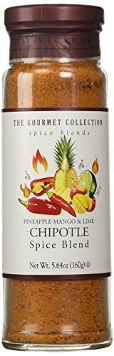 0092719374886 - THE GOURMET COLLECTION PINEAPPLE MANGO & LIME CHIPOTLE SPICE BLEND 5.6OZ (160G)