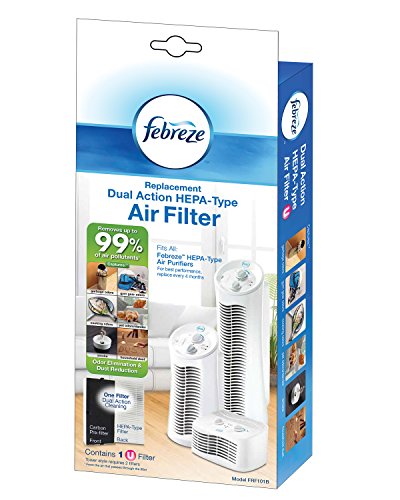 0092926911010 - FEBREZE REPLACEMENT DUAL ACTION FILTER, 1-PACK